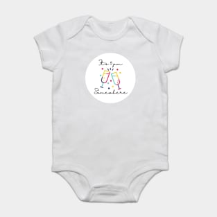 It is 5pm somewhere - Drinking Buddies (White) Baby Bodysuit